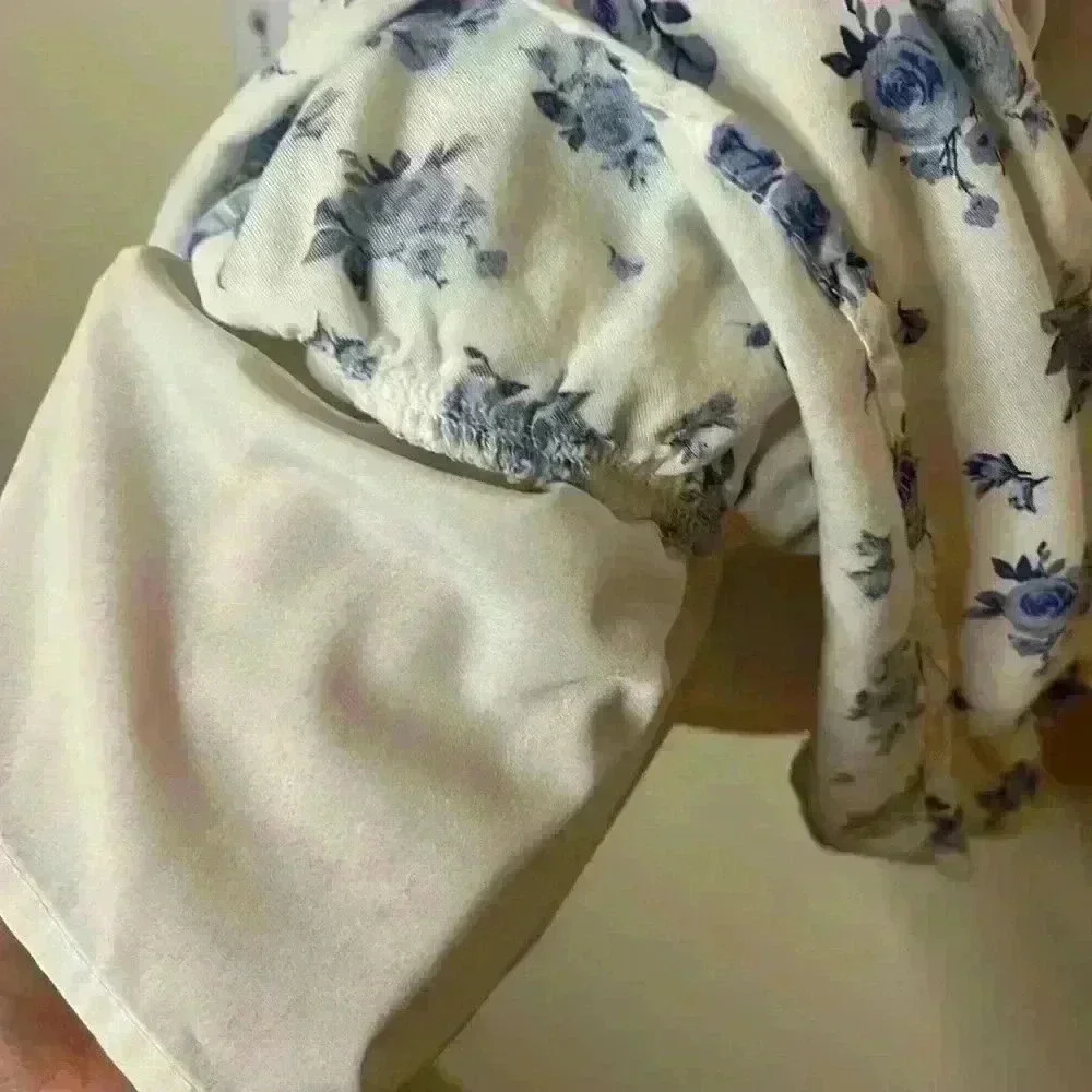 Hollister Floral Tie Back Dress - Picture 3 of 8